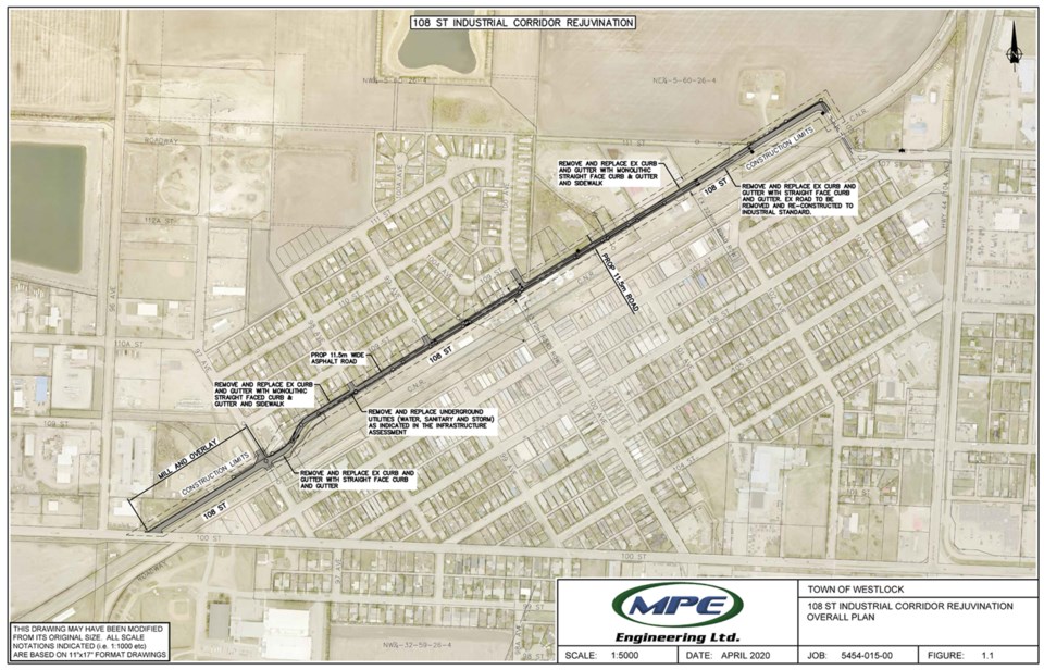 WES - 108 street map