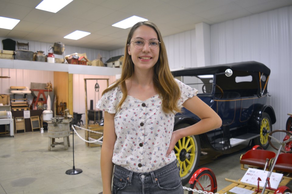 Pioneer Museum coordinator Rebecca Skuban, said they have seen an upsurge in the number of visitors since fully re-opening in May following the removal of pandemic restrictions in Alberta.  