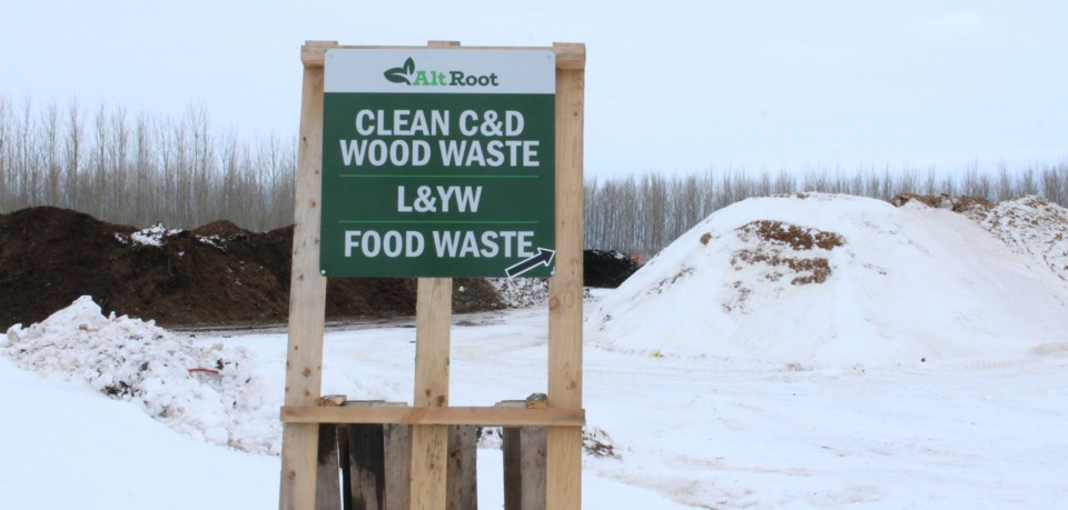 WES - AltRoot Sign at Landfill