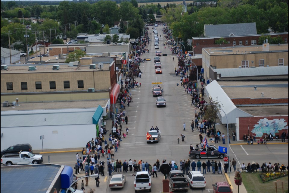 The streets of downtown Westlock will be packed this Friday, Aug. 19, for the parade which will kick off the 106th edition of the Westlock & District Agricultural Fair.