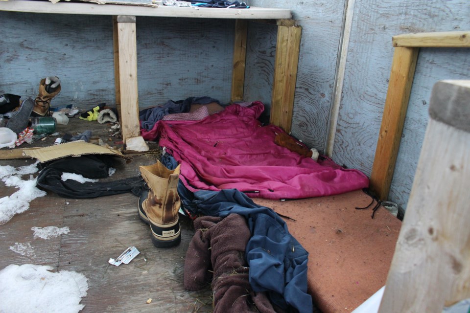 WES - homeless man shelter
