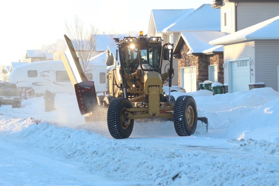 WES - snow removal Jan. 5, 2022