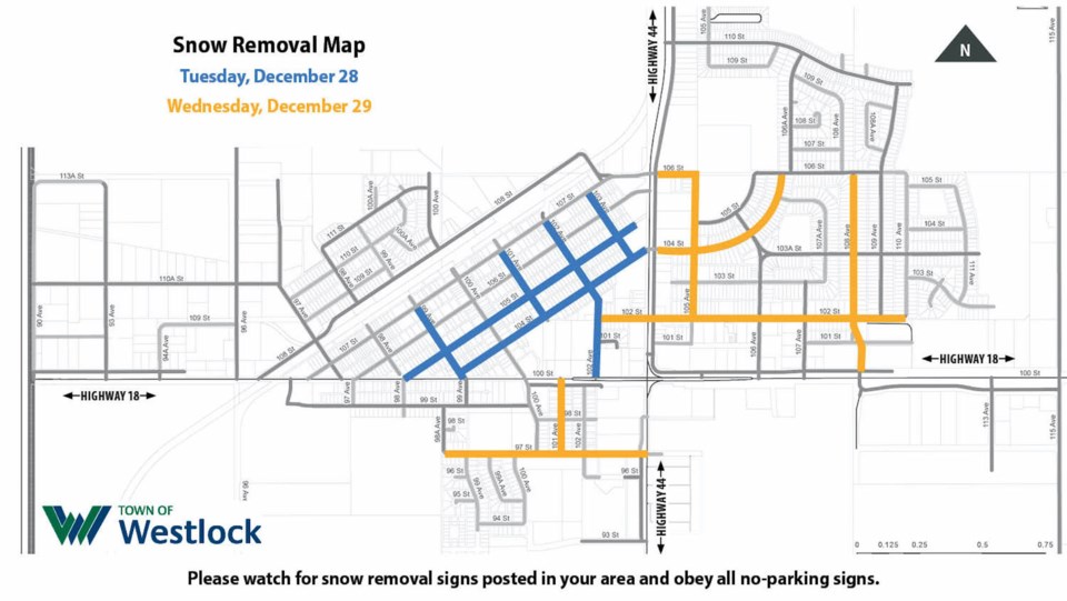 WES - snow removal map Dec. 27 2021
