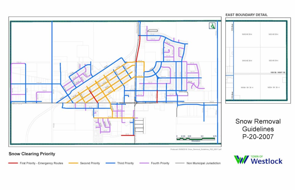 WES - town snow removal policy