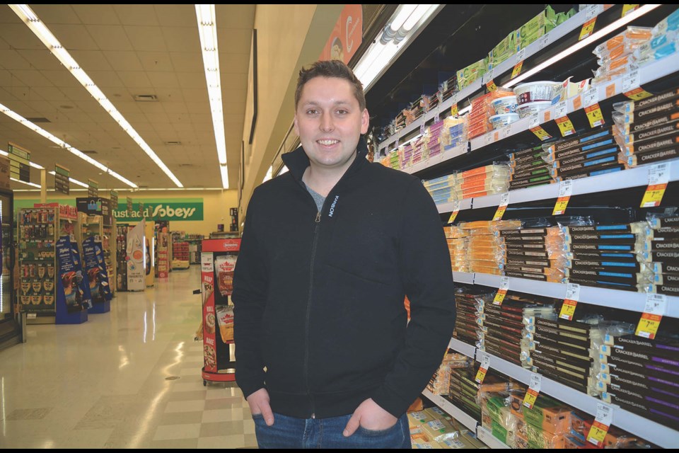 Jason Vesely, 26, franchise-operator-in-training at Sobeys Westlock, was recently recognized by Canadian Grocer magazine as one of 22 young leaders across the country and presented with Canadian Grocer’s 2022 Generation Next Award in a ceremony in Toronto during the 2022 Grocery Connex event.    