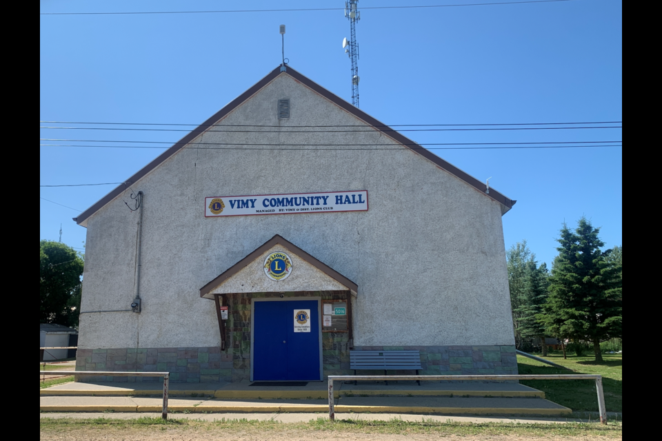 The Vimy Hall requires significant repairs.