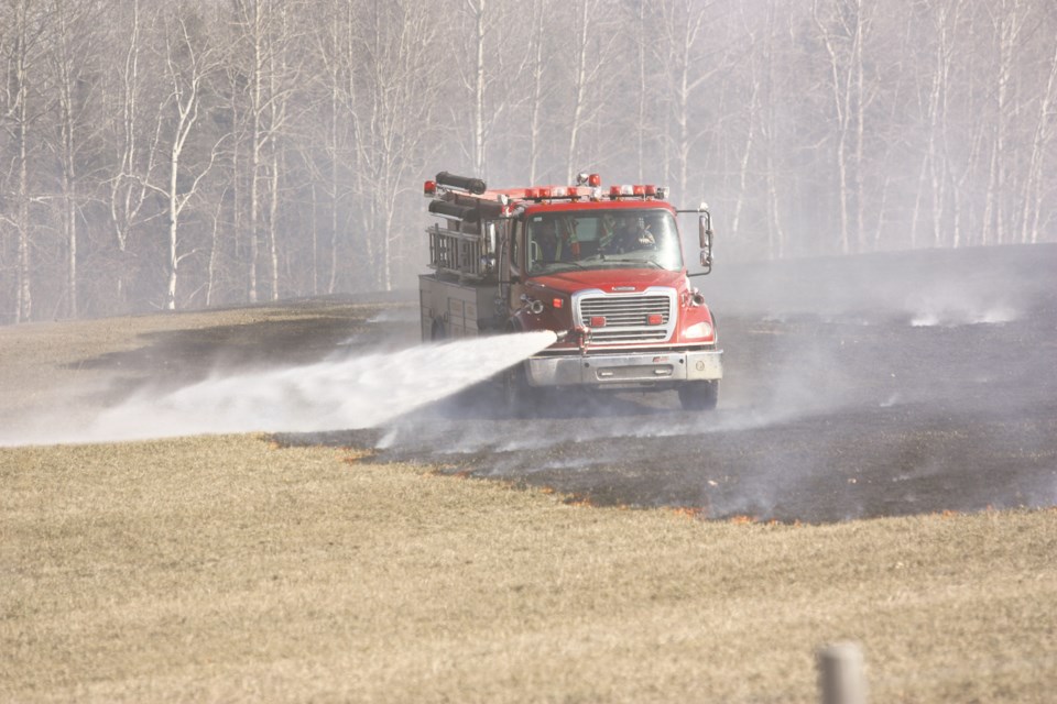 WES brush fire