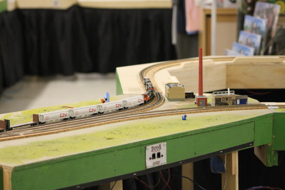 The Canadian Tractor Museum hosted the Northern Alberta Freemo Model Train Group on Saturday July 19. 