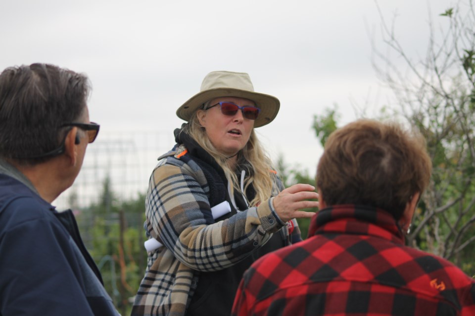 Kim Barabas, owner of BFF Farms located in Pickardville was just one of two farms involved in Open Farms Days 2025. 