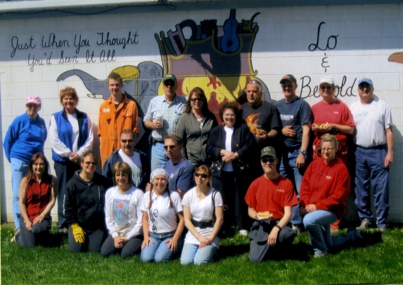 Volunteers for Boyle&#8217;s clean-up day came out in droves to lend a hand. The May 14 event took approximatley five hours to complete, and in the end a tremendous amount of 