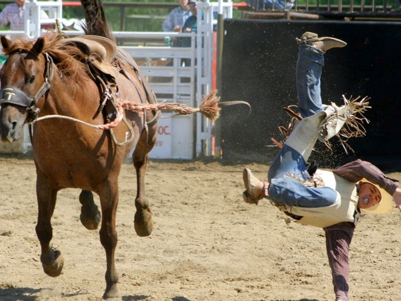 The action is always intense at the Boyle Rodeo, to be held this weekend.