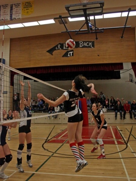 The Boyle School Huskies volleyball girls team hosted their &#8216;Running With The Dogs&#8217; tournament last weekend, and won their sixth gold medal of the season. Hitomi