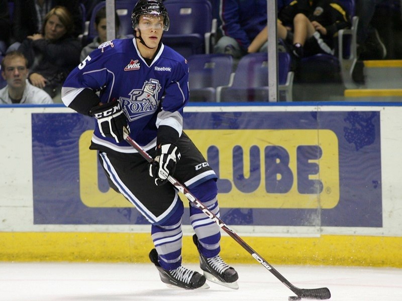 Athabasca native Keegan Kanzig is quickly becoming an impact player for the Victoria Royals of the Western Hockey League.