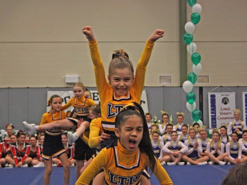 EPC Cheerfest took over the Athabasca Regional Multiplex last Saturday, filling the Rotary Fieldhouse with 20 cheer teams and hundreds of screaming fans. Six local teams took 