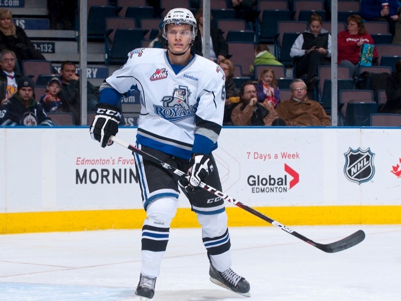 Athabasca&#8217;s Keegan Kanzig was a mainstay on the blueline for the Western Hockey League&#8217;s Victoria Royals this season.