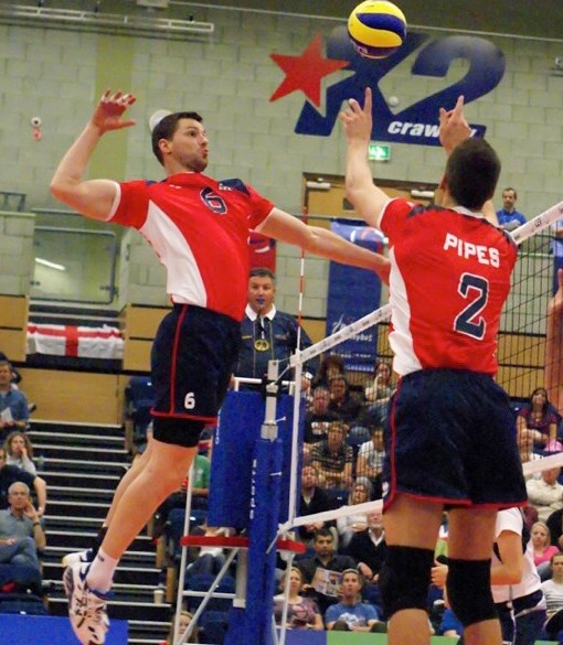 Former volleyball pro Nathan Bennett was recently named to Edwin Parr Composite&#8217;s sports wall of fame.