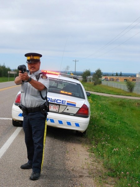 Boyle RCMP Corporal Sonny Kim wants drivers to take care in local school zones as kids return to their studies.