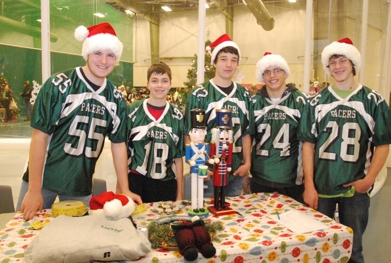 The Athabasca Pacers held their first annual Festival of Trees at the Athabasca Regional Multiplex last Saturday, raising funds for Santa&#8217;s Anonymous. Members of the