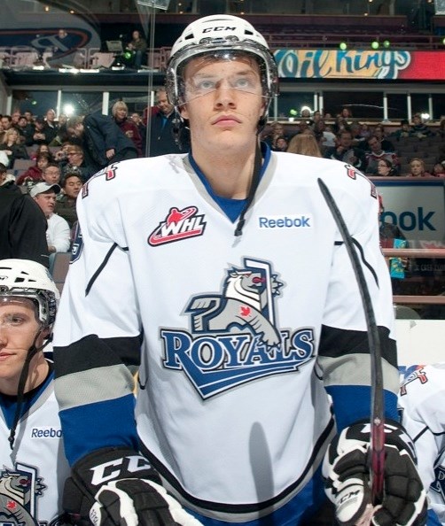 Athabasca native Keegan Kanzig was close to home on Saturday when his Victoria Royals visited the Edmonton Oil Kings at Rexall Place.