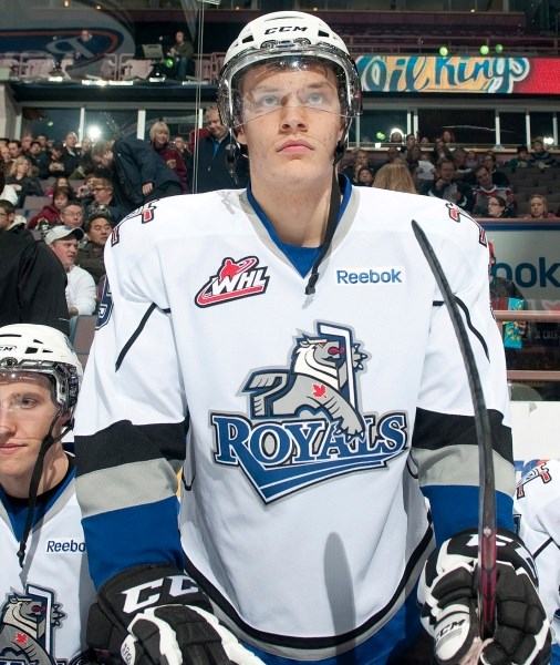 Keegan Kanzig continued to improve during his second season in major junior hockey as a member of the Victoria Royals.