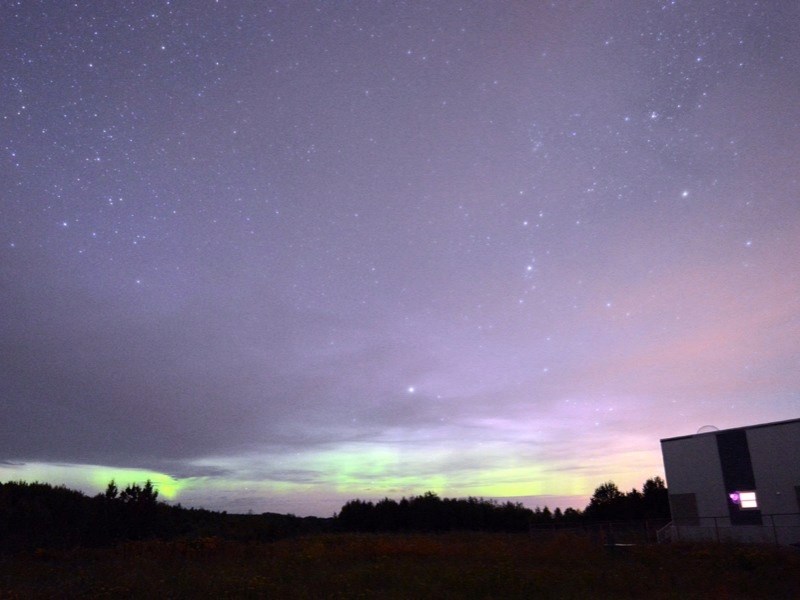 The 2013 Rotary Youth Academy &#8220;Photography and the Night Sky” program made use of Athabasca University Geophysical Observatories (AUGO II) for the night sky photography 