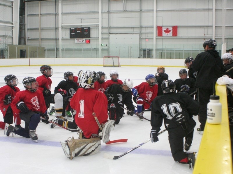 North Central Bulls AA hockey club tryouts for new bantam and peewee teams, as well as the midget team (in its second year), were well attended Aug. 24 and 25.