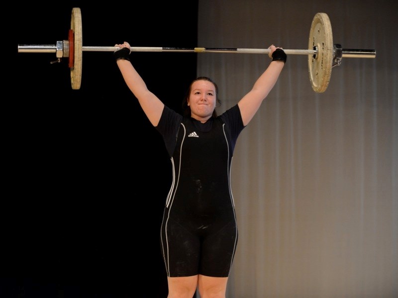 Athabasca&#8217;s Jessica McKenna set a personal best with the clean and jerk lift last Saturday at her first competition.