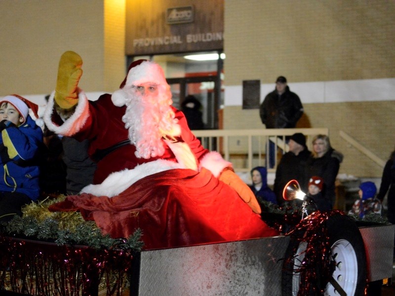One chamber member has suggested that Santa be at the end of the Moonlight Madness parade next year, so people can follow him to the riverfront for the tree lighting and