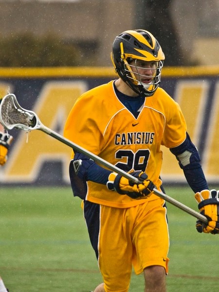 Former Athabasca Hitmen member DJ Giacobbo is now a senior and captain for the Canisius College Golden Griffins in Buffalo, N.Y.