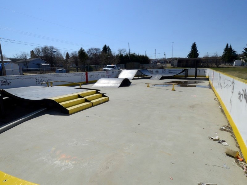 Boyle School teacher Tara Laroue&#8217;s Grade 6 class will clean up vandalism to the local skate park with supplies provided by Boyle village council.