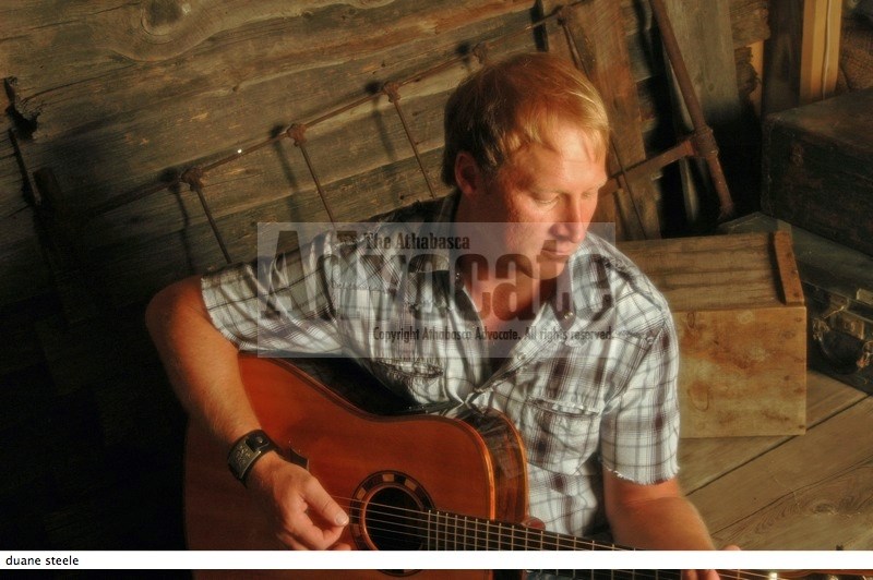 Canadian country musician Duane Steele will be playing in Athabasca Nov. 7.