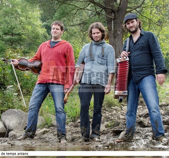 De Temps Antan will be playing in Athabasca as part of the Heartwood concert series.