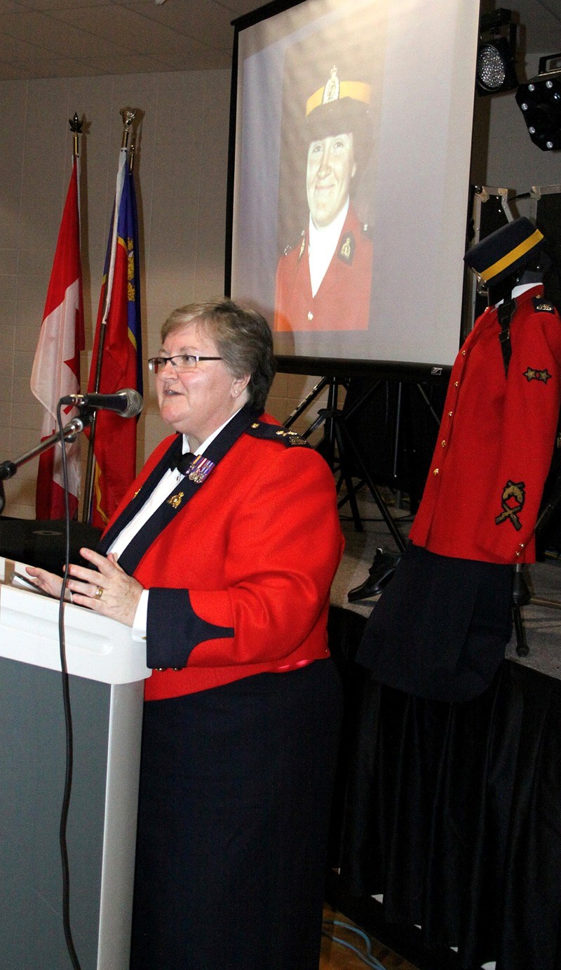 The Guest of honour at the Boyle RCMP Regimental Ball held last Saturday at the Boyle Community Hall was Alberta RCMP Commanding Officer and RCMP Deputy Commissioner Marianne 