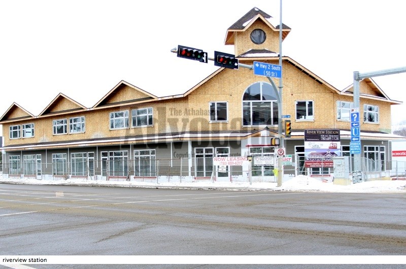 People that drive past the large retail development at Athabasca&#8217;s most prominent intersection noticed the new siding getting done on the building in the middle of last 