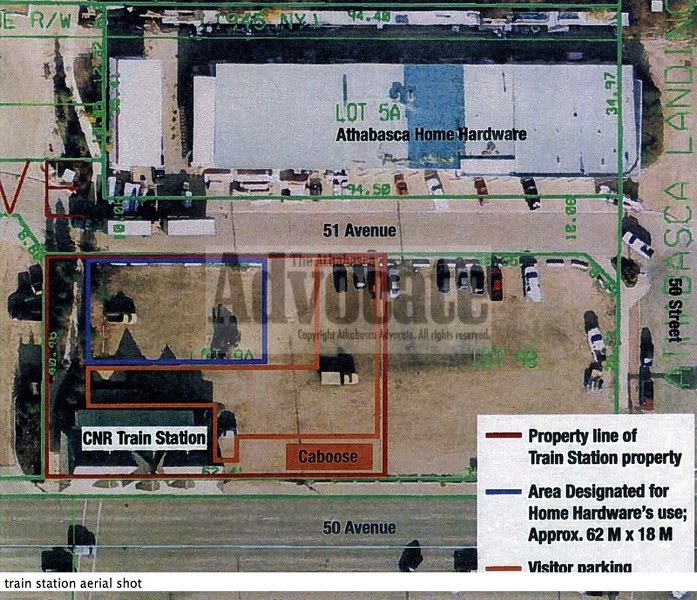 The map shows what the Heritage Society feels is the big problem, a lack of adequate parking, something they had hoped council would have addressed at their meeting.