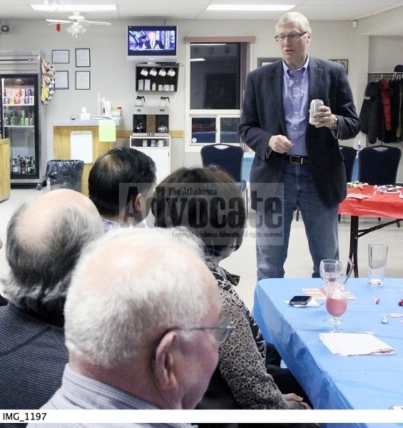 Alberta&#8217;s Agriculture and Rural Development minister Verlyn Olson made Boyle the last stop on his tour of the Athabasca-Sturgeon-Redwater constituency last Thursday and 