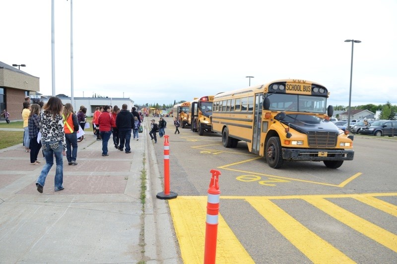 Students could soon be subject to a fee to ride the bus for the first time ever in the division as trustees struggle with a large deficit and lower funding.