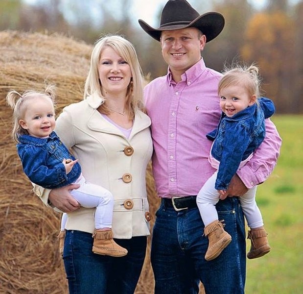 Travis Olson, with his family, ended up in third this time around, but he&#8217;s happy the Wildrose are still the Official Opposition.
