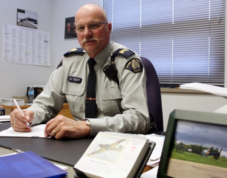 Known to many as &#8216;sheriff&#8217;, Sgt. Brian Scott has retired as Athabasca RCMP detachment commander after a 35-year career in law enforcement.