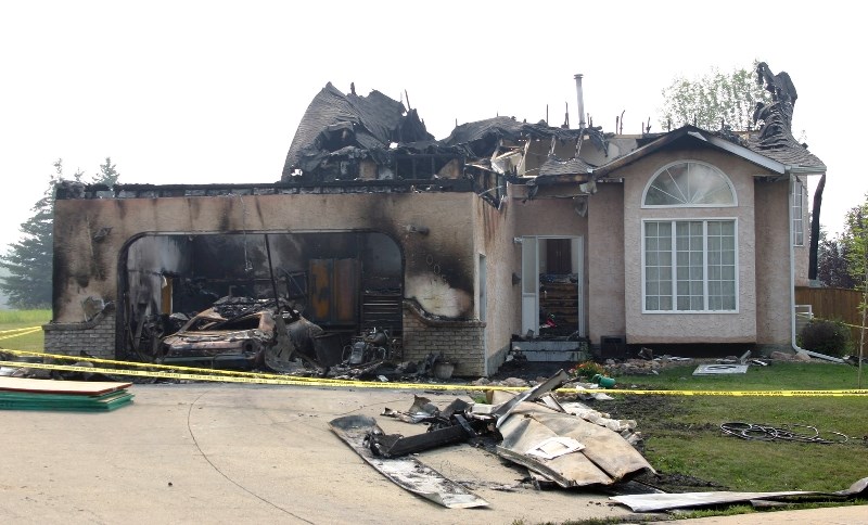 The fire started in the early hours of the morning.