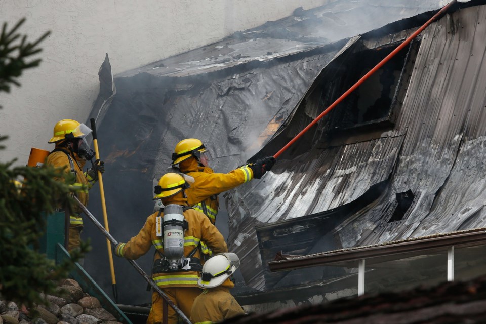 Emergency fire crews from Athabasca County, Colinton and Baptiste Lake responded to a structural fire at a Lakeshore Drive South residence in Island Lake Summer Village on