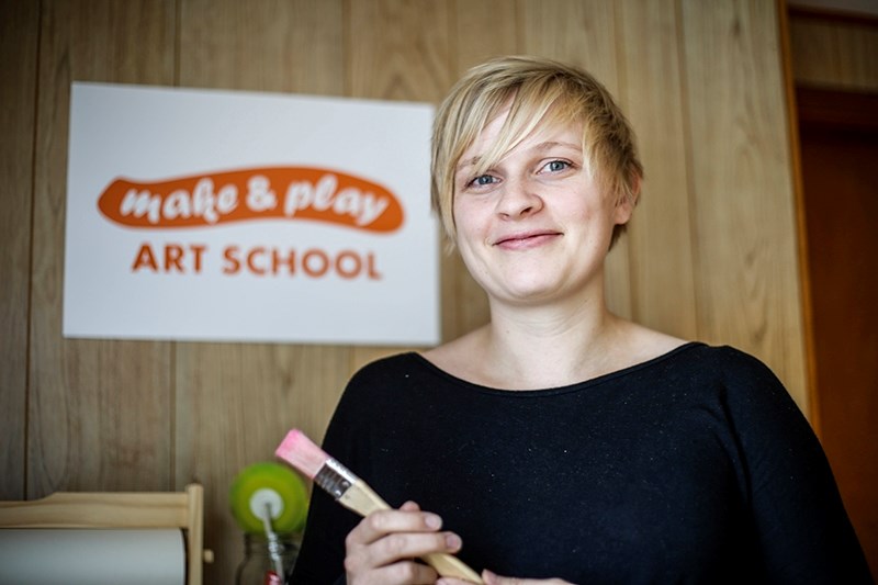 Local artist Laura Ajayi is hoping to give parents a chance to allow their young children to learn about art and creativity in a playful way at the new Make and Play Art
