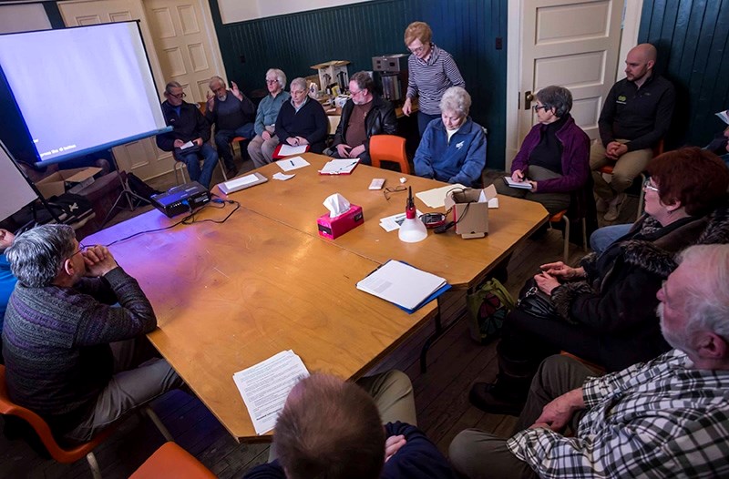 The Athabasca Regional Renewable Energy Society convened on March 4 to discuss future green initiatives in the community and to learn more about solar energy.