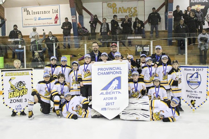 After an eight-year provincial dry spell, Athabasca&#146;s Atom &#145;A&#146; Hawks have brought home the first-place banner.
