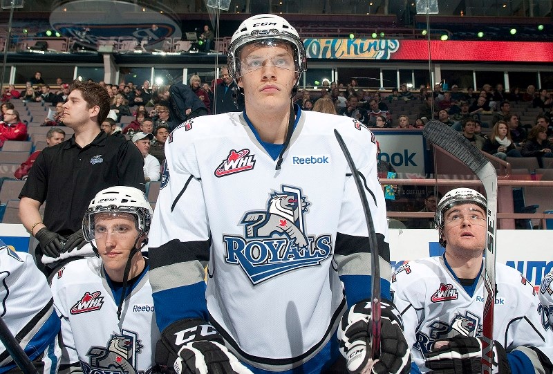 Keegan Kanzig, who played with the Victoria Royals until 2015, stopped by the Hot Karly Memorial Draft Tournament before making his way down to North Carolina.