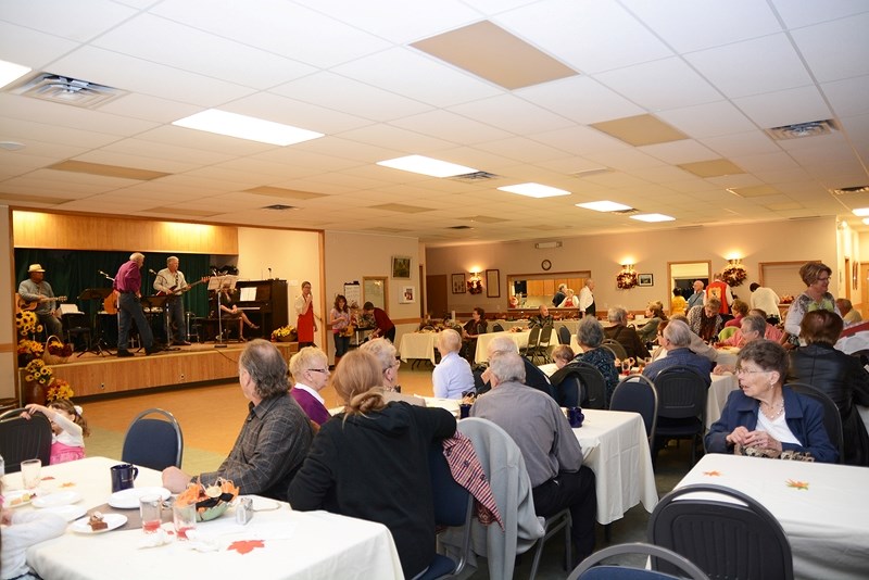The 38th annual Seniors Harvest Festival in 2013 drew a fair-sized crowd for music and socializing, too.