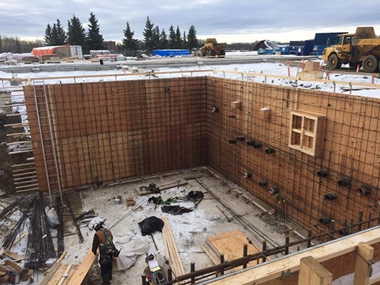 Up until now, most of the pool project&#8217;s progress has included subgrade work. Next month the facility&#8217;s steel structure will go up above ground.