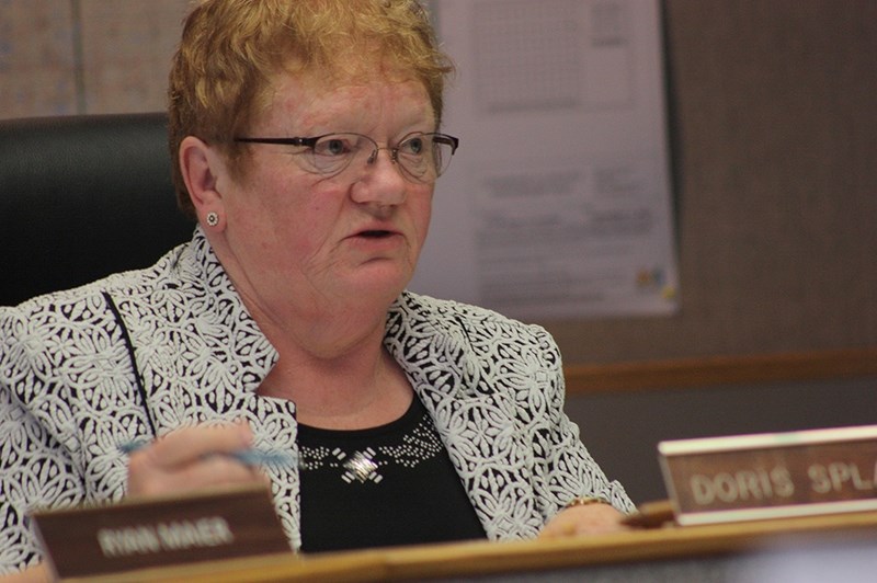 Athabasca County Reeve Doris Splane is addressing a letter to the province expressing concern over line ar assessment rates after a motion by couty council at a Jan. 25