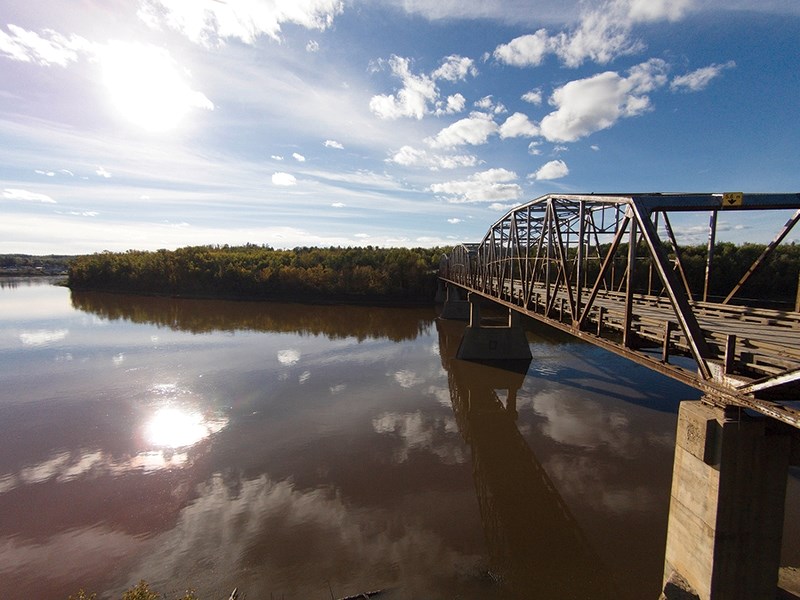 The replacement for the Athabasca River bridge in town has been a long process, according to Athabasca County Reeve Doris Splane.