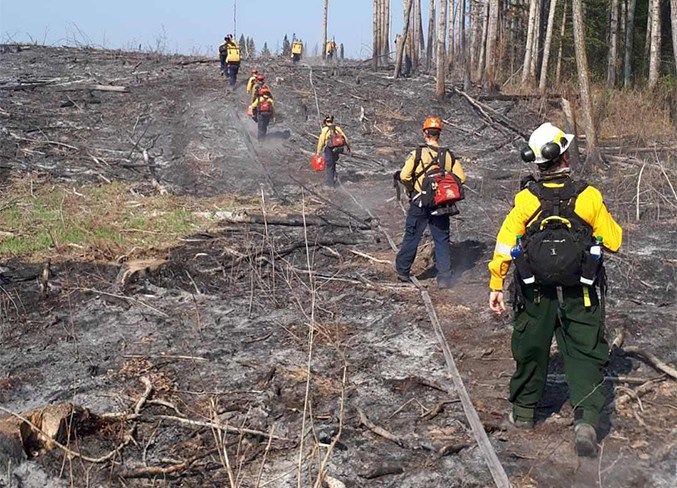 mcmillan AB wildfire firefighters